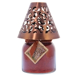 Victorian Candle Shade Copper